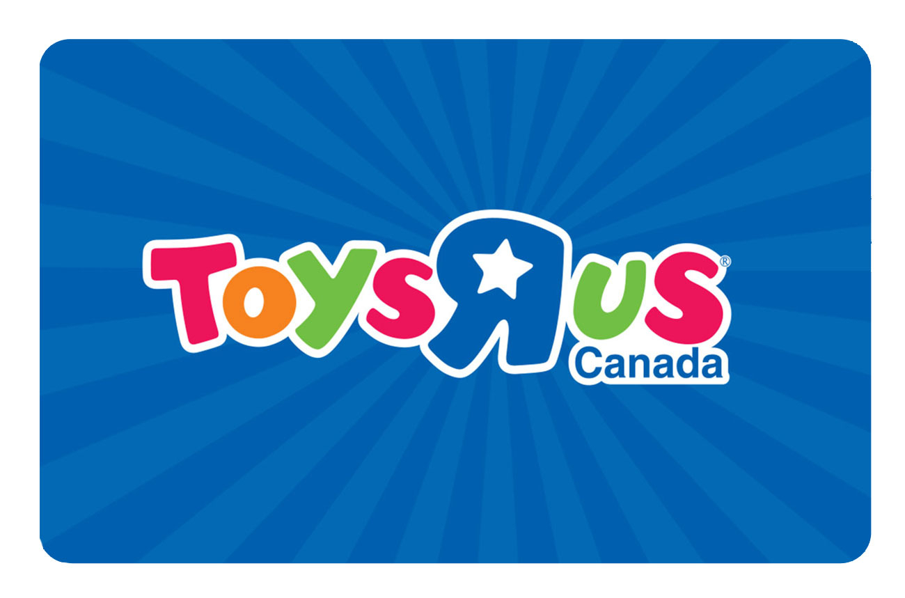 Carte-cadeau Toys R Us de 50$