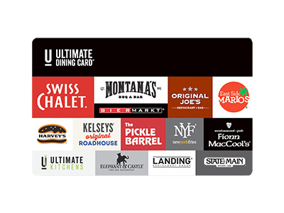 Ultimate Dining Gift Card $25