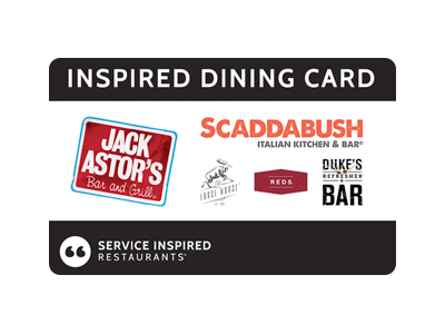 Carte-cadeau Inspired Dining Card de 100$