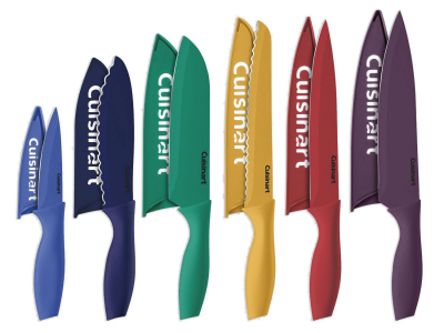 Cuisinart 12 Piece Multi-Coloured Knife Set